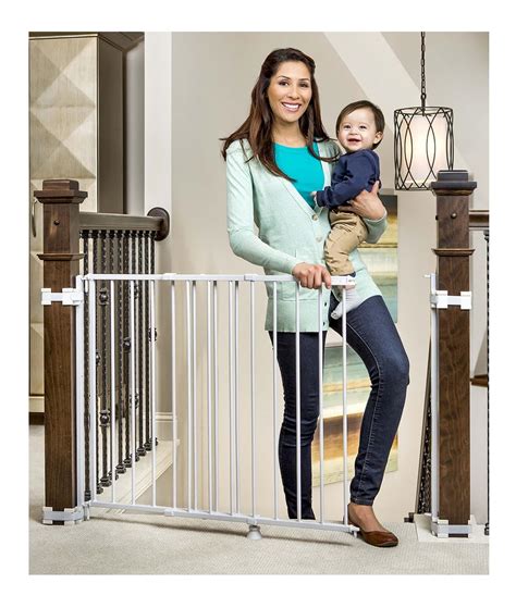 Regalo 2-in-1 Stairway and Hallway Wall Mounted Baby Gate, Bonus Kit ...