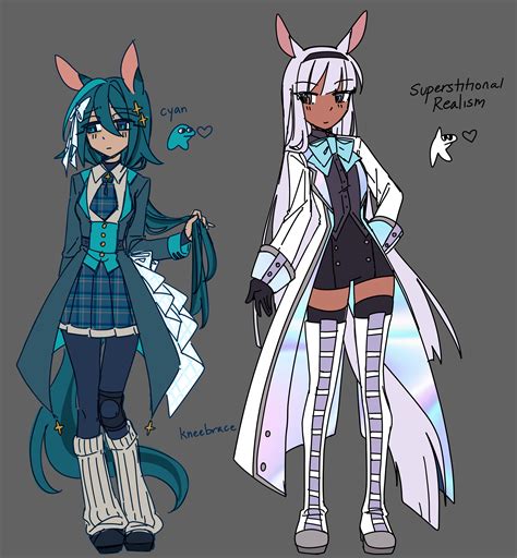 cyan and superstitional realism (horse race tests) drawn by fennidraw ...