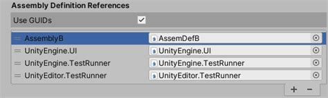 Unity Assembly Reference 的图像结果