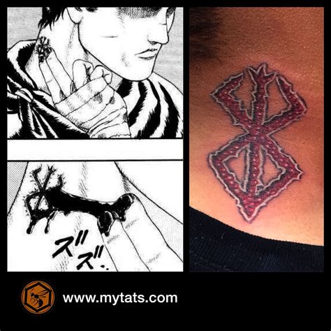 Berserk Curse Mark Tattoo