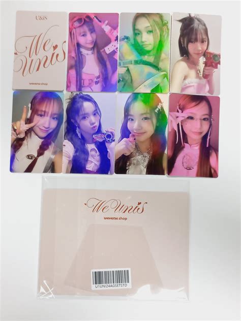 UNIS 'WE UNIS' - Weverse Shop Pre-Order Benefit Hologram card, – HALLYUSUPERSTORE