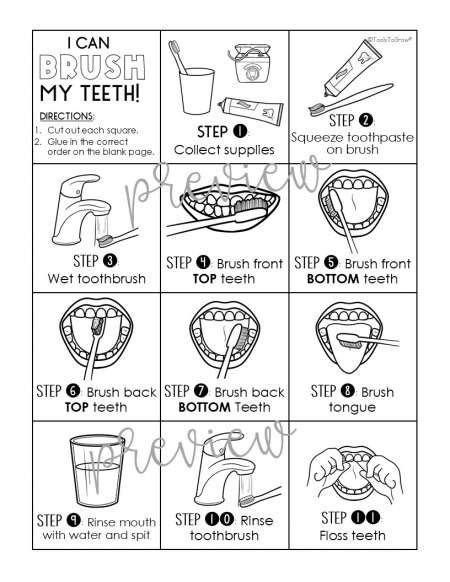 Worksheet Tooth Toothbrush Toothpaste 的图像结果