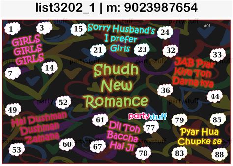 LGBT theme designs in Tambola Housie, Props