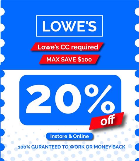 Lowe's Promo Code 的图像结果