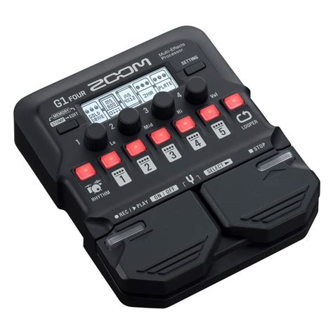 Zoom G1 FOUR Multi-Effects Pedal at Gear4music