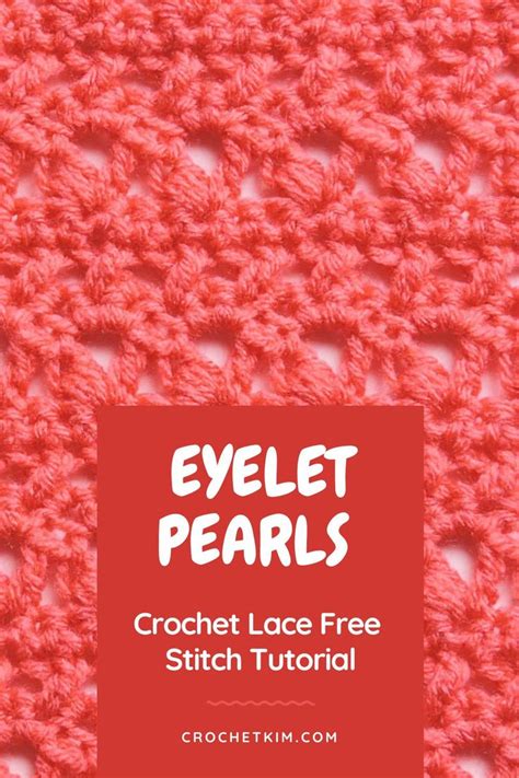 Image result for Crochet Pearl Stitch Tutorial