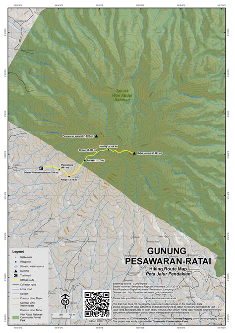 Gunung Pesawaran (Ratai) | Gunung Bagging