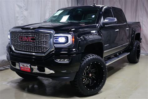 Brand New Lift, Flares, Wheels, and Tires! 2017 GMC Sierra 1500 Denali For Sale at Fincher's ...