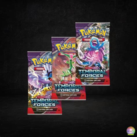 Pokémon TCG: Scarlet & Violet - Temporal Forces 3 Booster Packs | 3 Pa ...