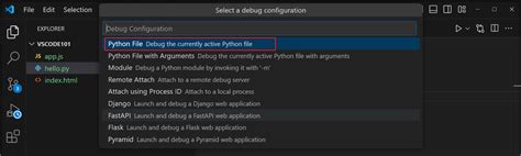 Vscode Python Debug Configuration 的图像结果