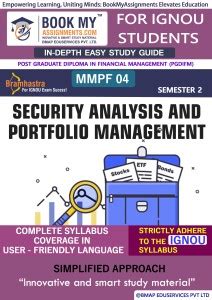 IGNOU MMPF 004 Security Analysis and Portfolio Management Study Guide ...