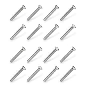 M3.5 x 50mm Long Electrical Machine Screws for Light Switch Plug Socket ...