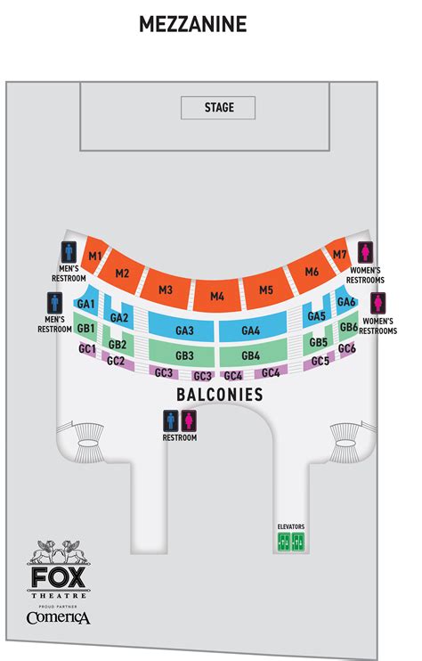 Fox Theatre Venue & Parking Maps | 313 Presents