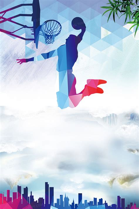 蓝色时尚体育竞技运动项目设计海报背景素材背景图片素材免费下载_熊猫办公