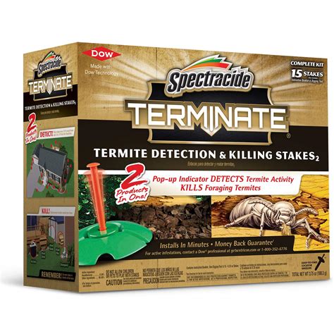 Buy Spectre Terminate Termite Detection & Killing Stakes, Kills ...