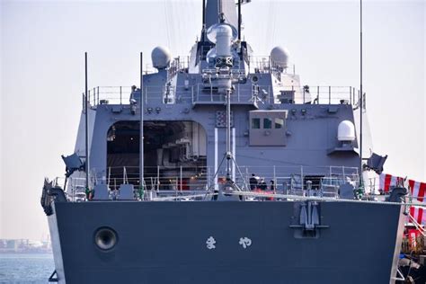 远不如我055！日本摩耶号神盾舰正式交付海上自卫队_新浪图片