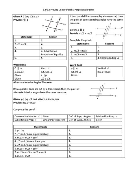 Parallel Lines Proofs Problems 的图像结果