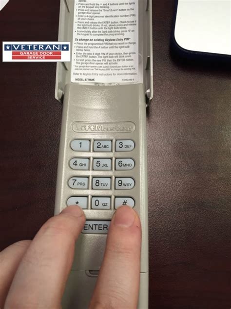 Lift Master Keypad Setup 的图像结果