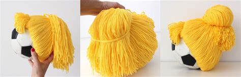 Homemade Yarn Wig 的图像结果