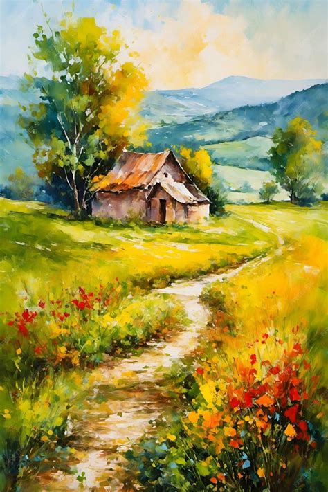 Rural Landscape Paintings
