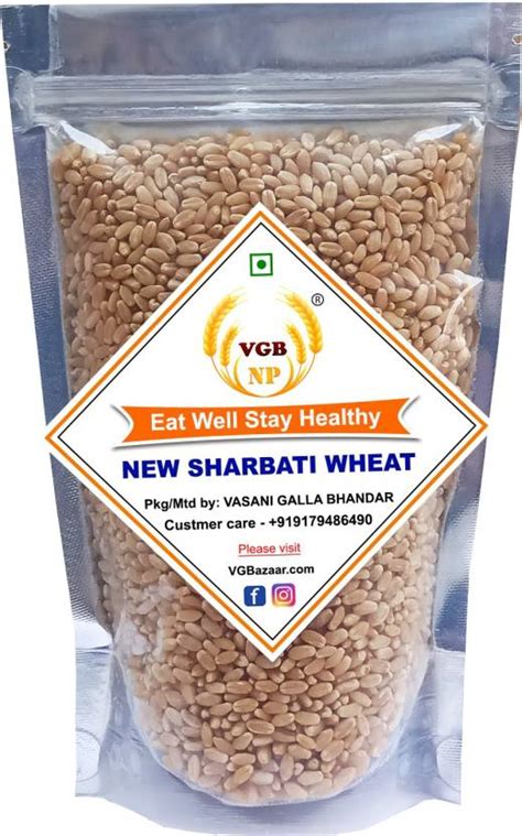 VGBNP Natural MP New Sharbati Wheat ( New Crop 306 gehu ) Pure & Clean ...