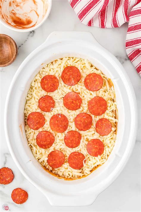 Best Crockpot Pizza Dip - Take Two Tapas
