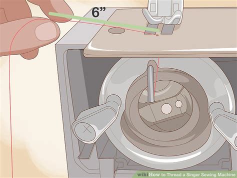 Image result for How to Thread Antique Singer