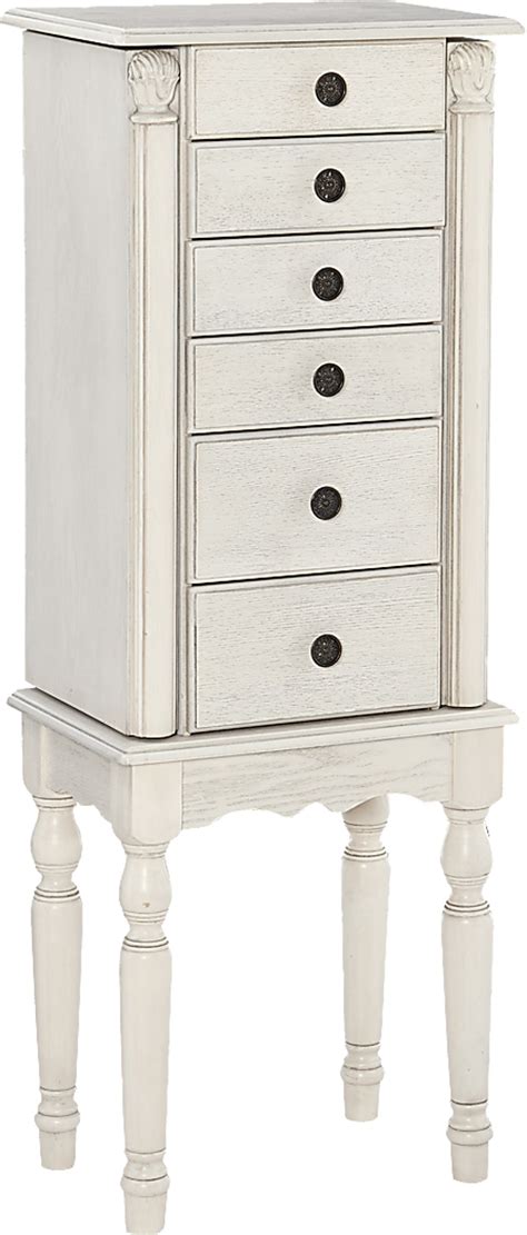 Everinaa White Colors,White Jewelry Armoire | Rooms to Go