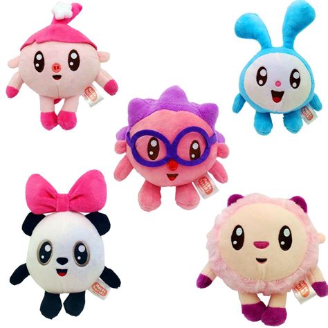 5Pcs Set BabyRiki Plush Toys Soft Stuffed Animals Kids Solar Bunny ...