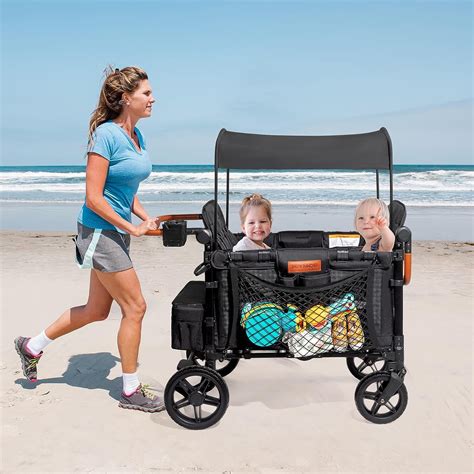 JOYMOR Stroller Wagon for 4 Kids, Bus Seating, India | Ubuy
