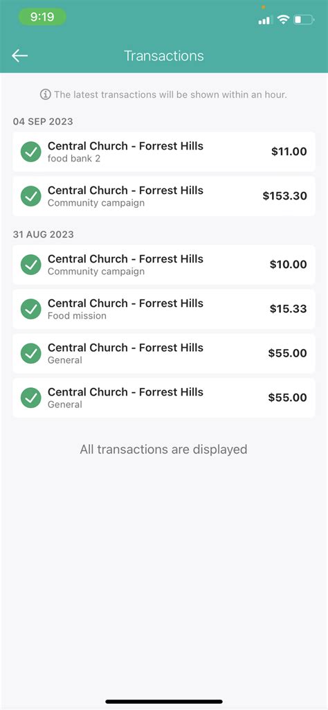 Image result for View My Transaction History