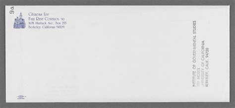 [Berkeley, Calif. election, 1990 (Nov. 6), Rent Stabilization Board ...