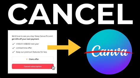 How To Cancel Canva Subscription (STEP BY STEP) - YouTube