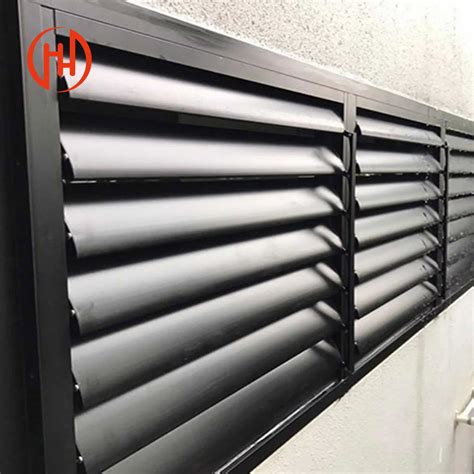 Architectural Industrial Louvers Aluminum Wall Ventilation Louvers Window Fixed Blinds - China ...