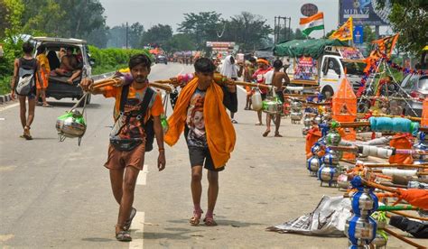 உ.பி.யில் காவடி யாத்திரை பாதையில் இந்து அல்லாதவர்கள் கடைகளுக்கு தடை ...