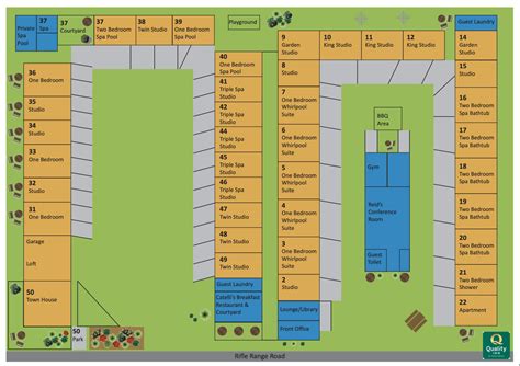 Map of the Quality Inn Acapulco Taupō - Quality Inn Acapulco