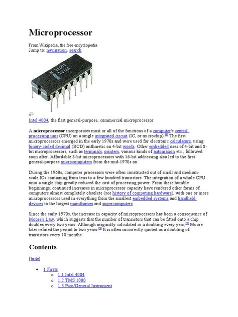 Image result for Microprocessor