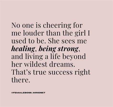 Motivational Quote: No one is cheering for me louder than the girl I ...