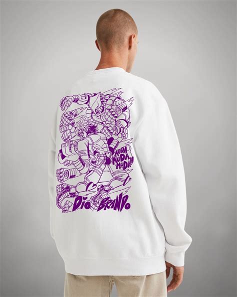 Buy Dio Brando Jojo Oversize Anime Sweatshirt Online India - Fans Army