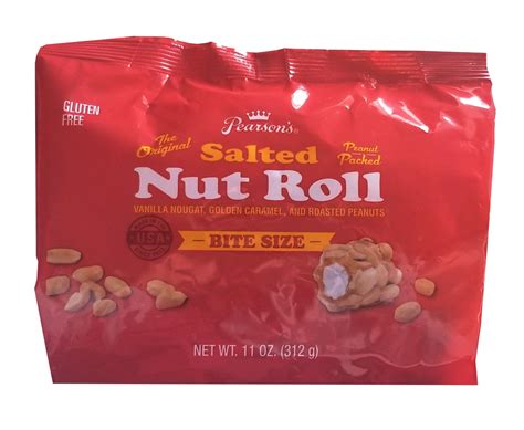 Pearson's The Original Salted Nut Roll, Bite Size, 312g/11 oz. Bag {Im