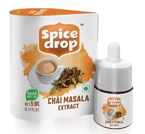 Spice Drop Chai Masala Extract | Tea Masala Drops |Authentic Indian ...