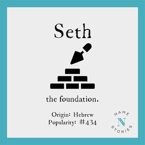 Seth - A Timeless Hebrew Name with Meaning
