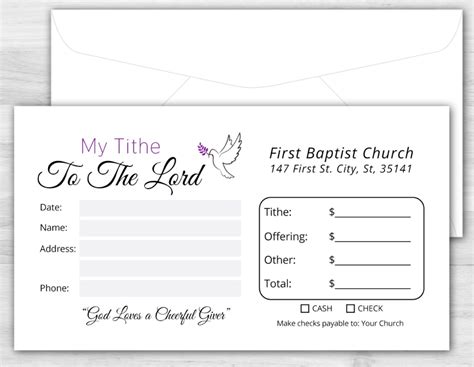 Image result for Tithe Envelopes