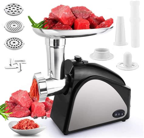 Amazon.com: Electric Meat Grinder, 2000W Multifunction Meat Mincer ...