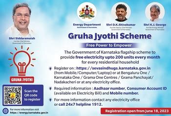 Karnataka Gruha Jyothi Scheme | Govt Schemes India