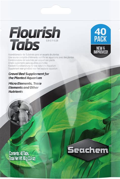 Buy Seachem Flourish Tabs 40 Count Online at Low Prices in India ...