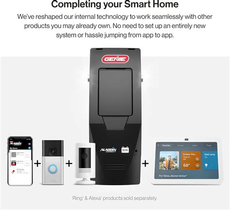 Genie B6172H Wall Mount Smart Garage Door Opener, DC India | Ubuy