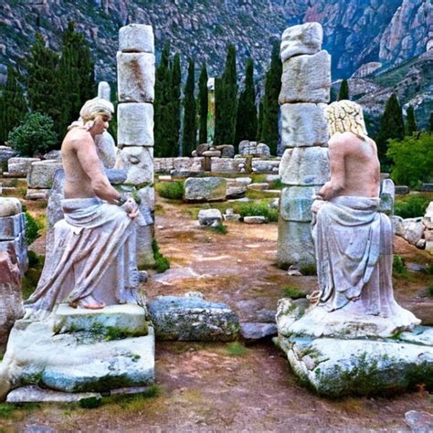 Image result for Ancient Greek Oracle of Delphi