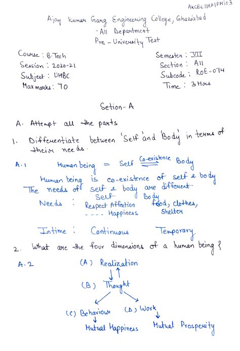 ROE074 PUT Solution 2020 - AkGEC IIAPIFH\ Kuma axgengineering o llege ...