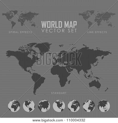 World Map 矢量图 的图像结果